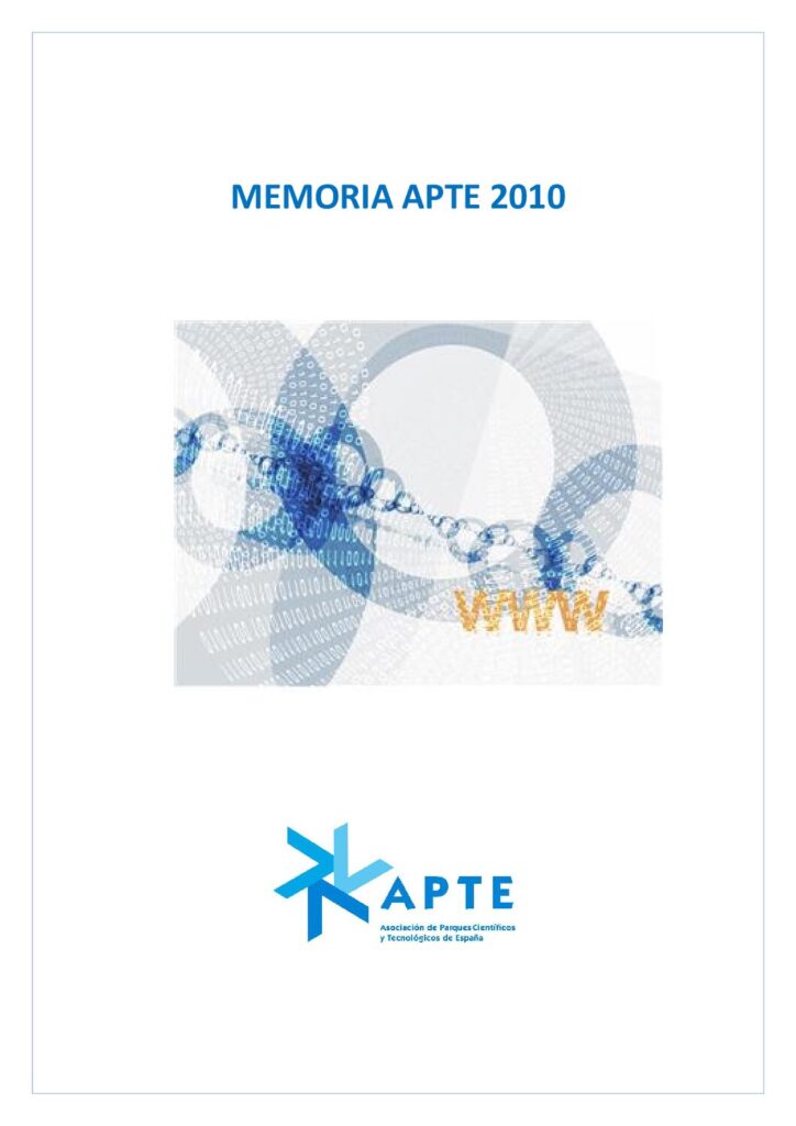 Memoria APTE 2010