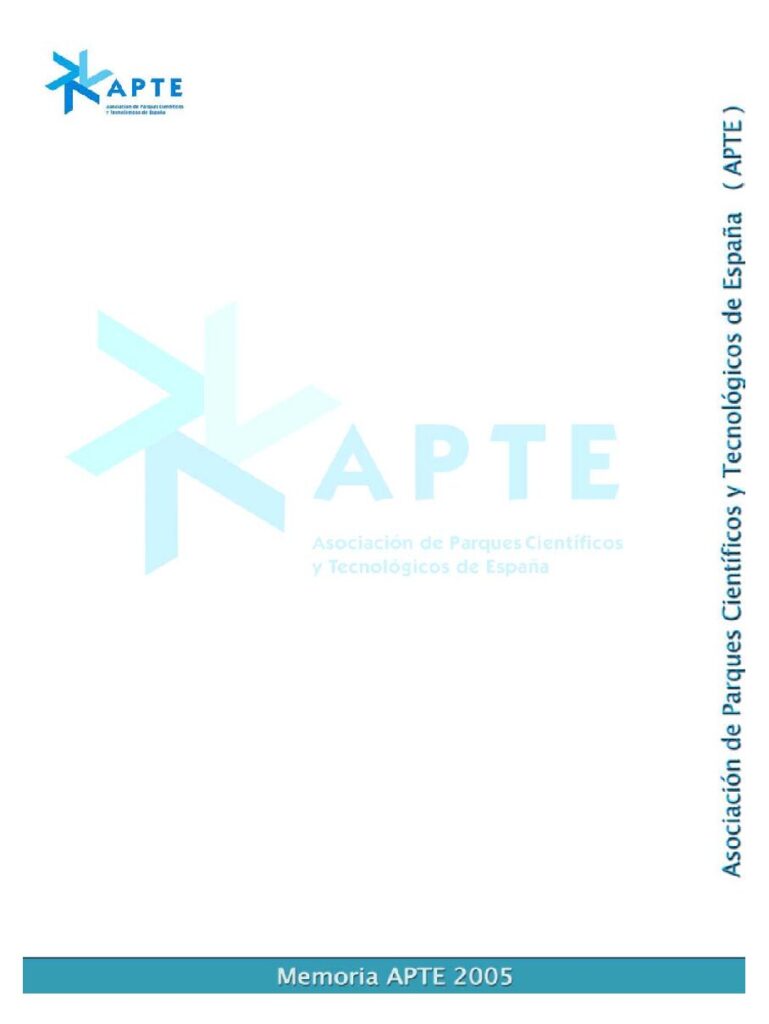 Memoria APTE 2005