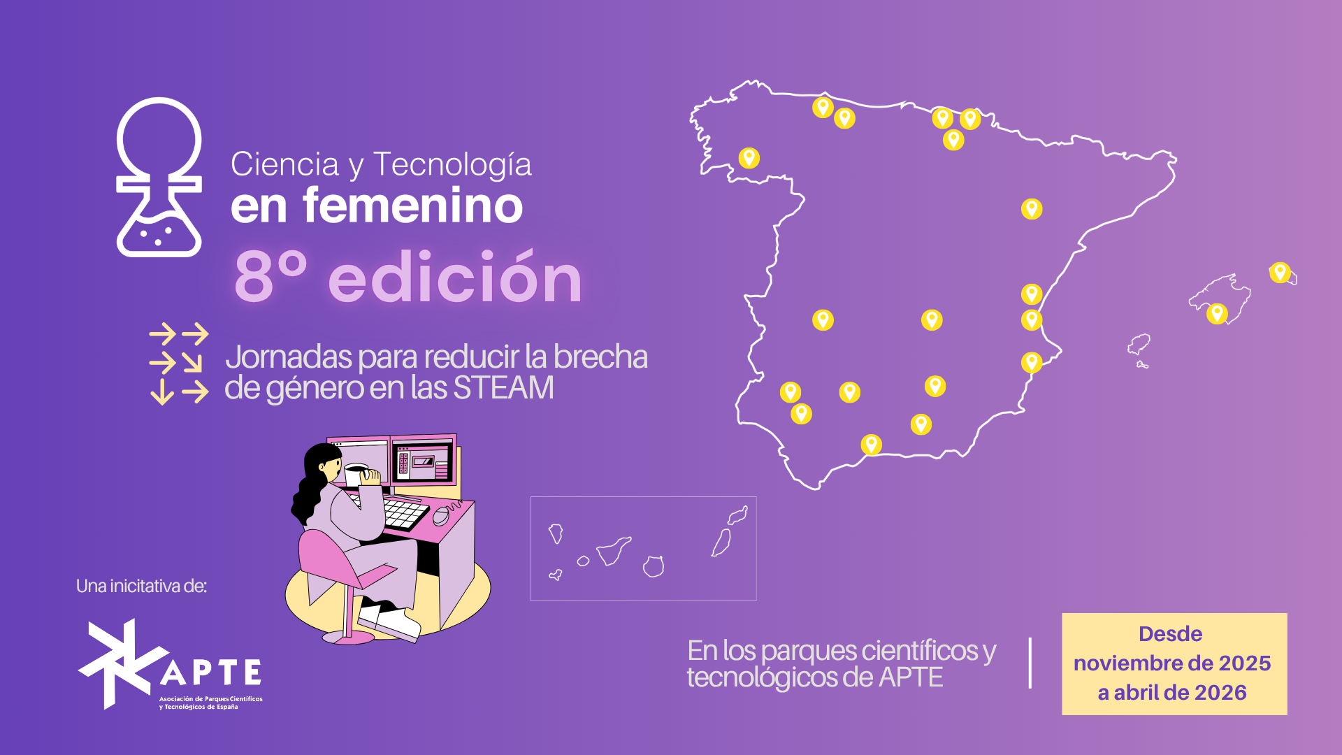 Inicio de la 8º edición de Ciencia y Tecnología en femenino