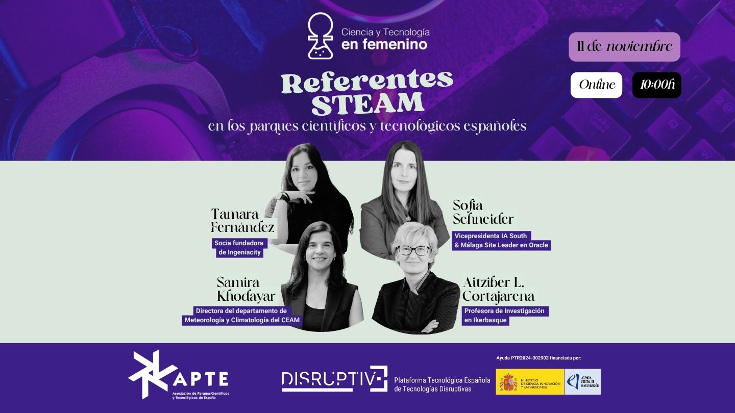 STEAM leaders in Spanish science and technology parks
